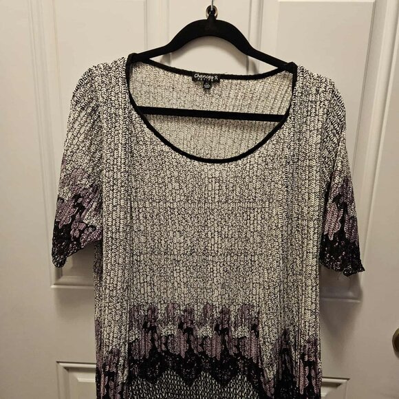 Chances R mock twinset - multi- color Petite XL - Picture 1 of 2